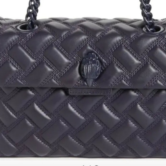 Kensington Drench Leather Shoulder Bag KURT GEIGER LONDON - Picture 5 of 16